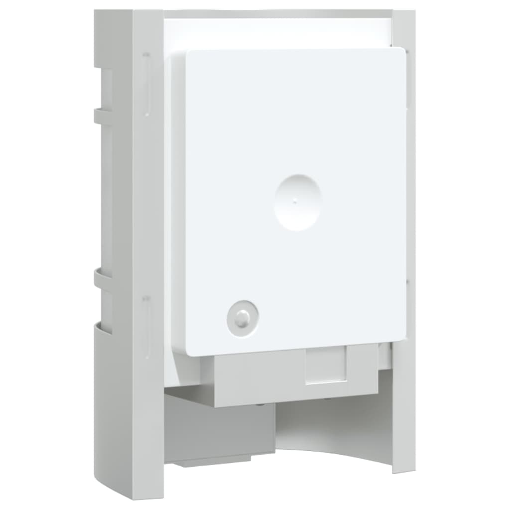 Vonkajšie Nástenné Svetlá Senzor 2 Ks Strieborné Nerezová Oceľ Strieborná