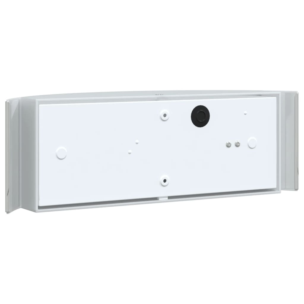 Vonkajšie Nástenné Svetlá 2 Ks Strieborné Nehrdzavejúca Oceľ