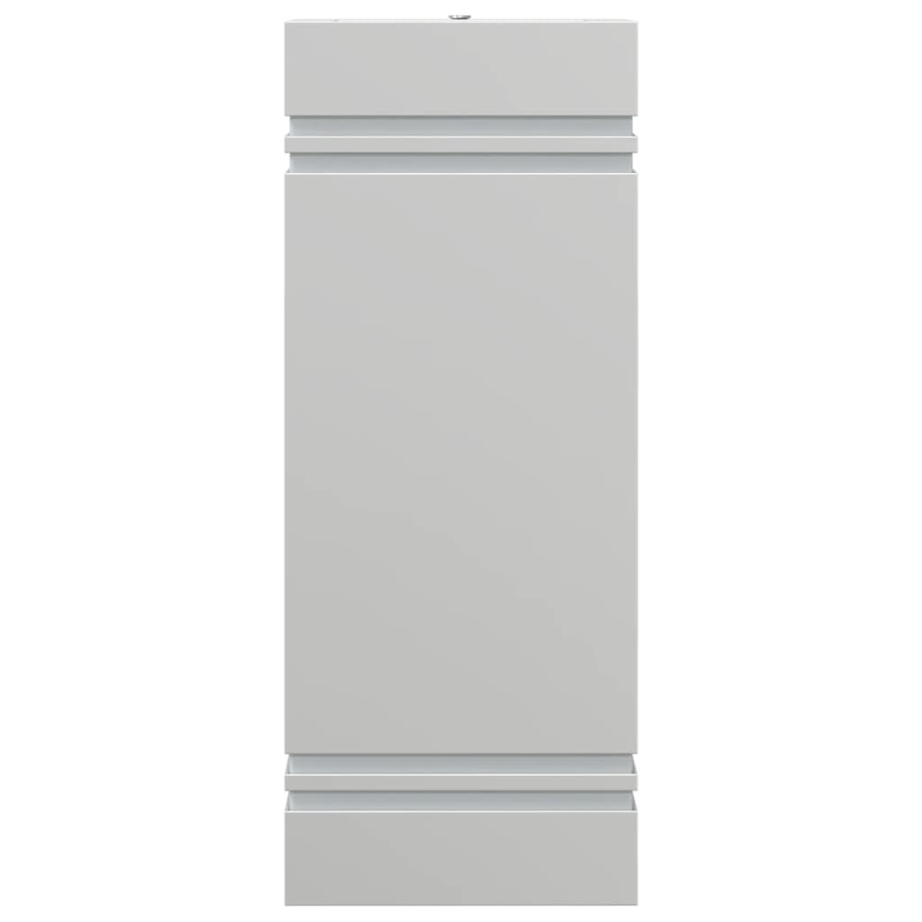 Vonkajšie Nástenné Svetlo Strieborné Nehrdzavejúca Oceľ