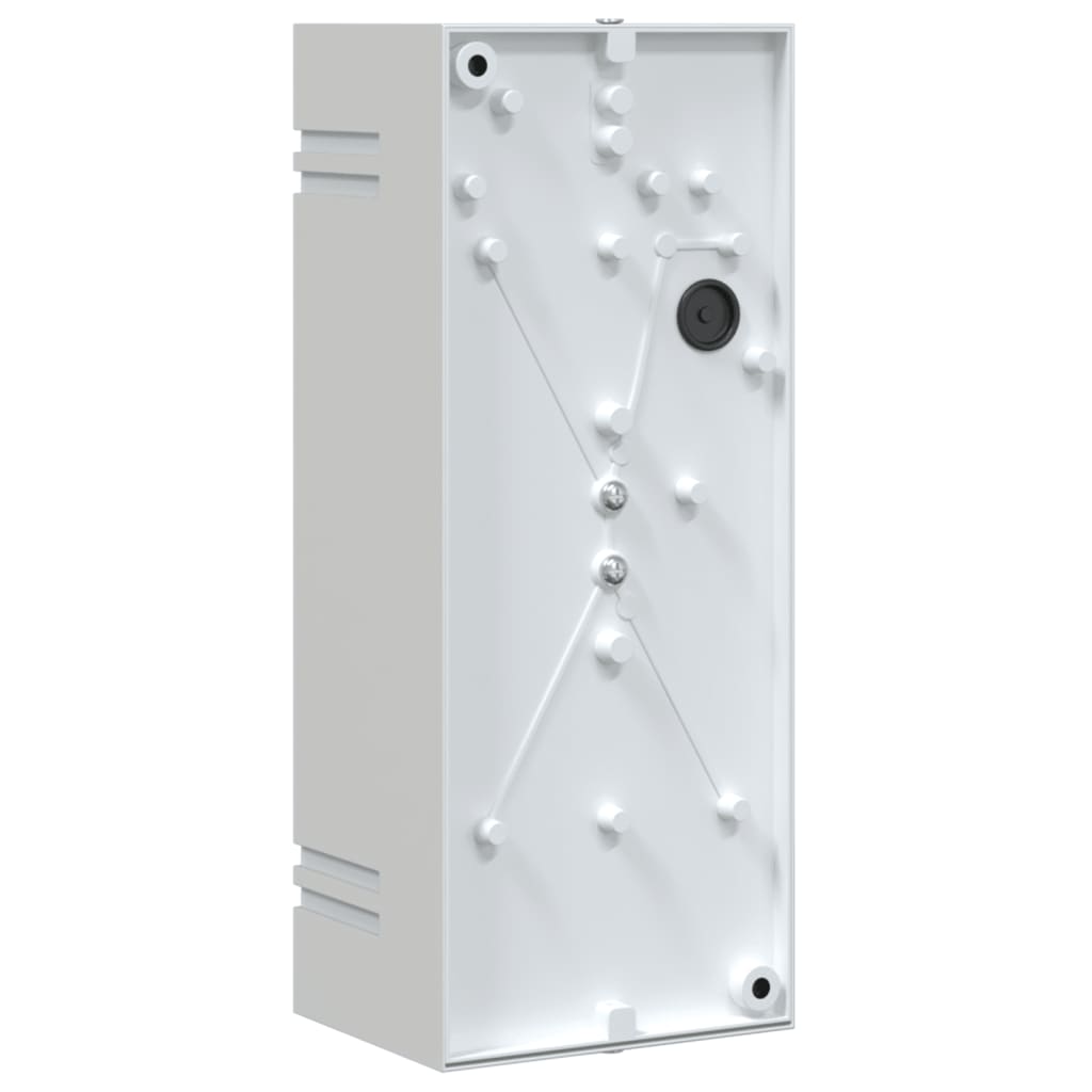 Vonkajšie Nástenné Svetlá 2 Ks Strieborné Nehrdzavejúca Oceľ