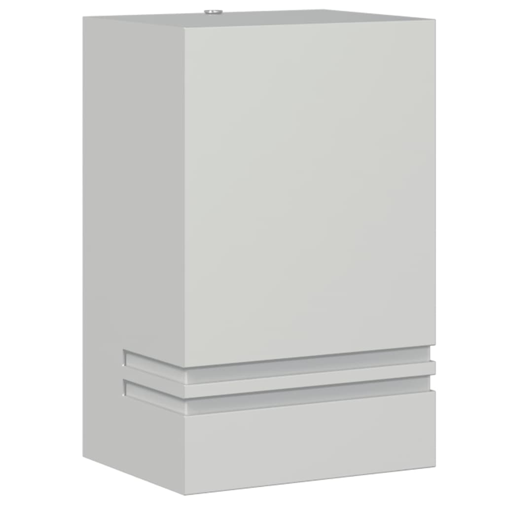 Vonkajšie Nástenné Svetlo Strieborné Nehrdzavejúca Oceľ