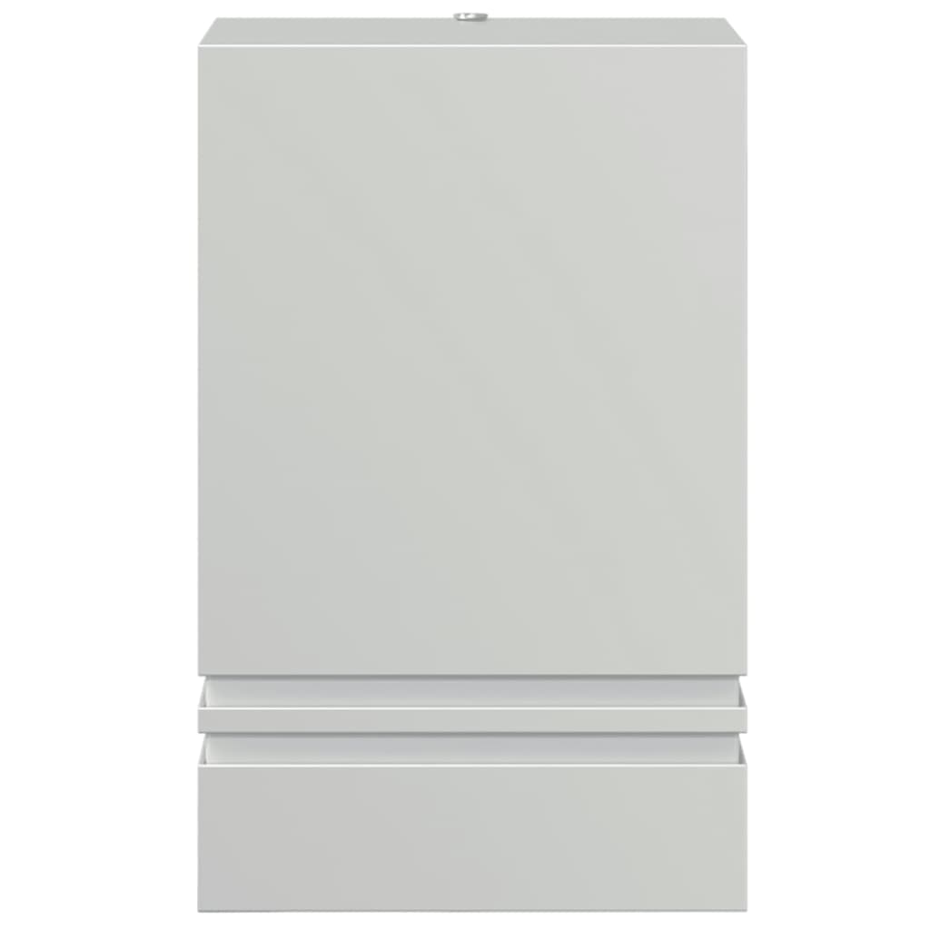 Vonkajšie Nástenné Svetlo Strieborné Nehrdzavejúca Oceľ