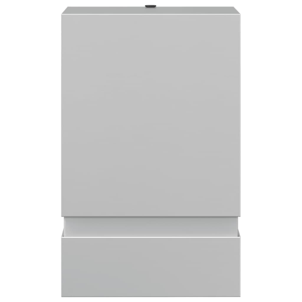 Vonkajšie Nástenné Svetlo Strieborné Nehrdzavejúca Oceľ Strieborná