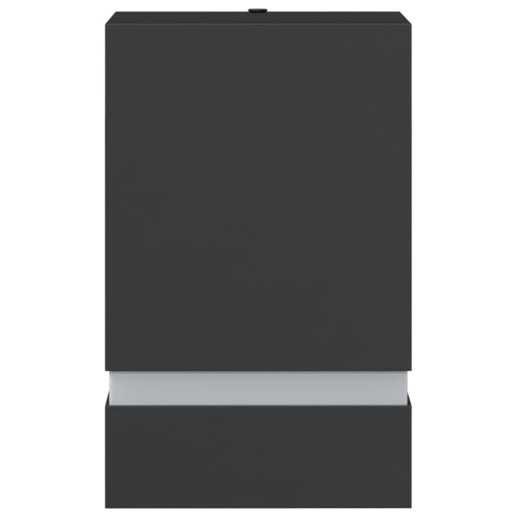 Vonkajšie Nástenné Svetlá 2 Ks Čierne Nehrdzavejúca Oceľ Čierna