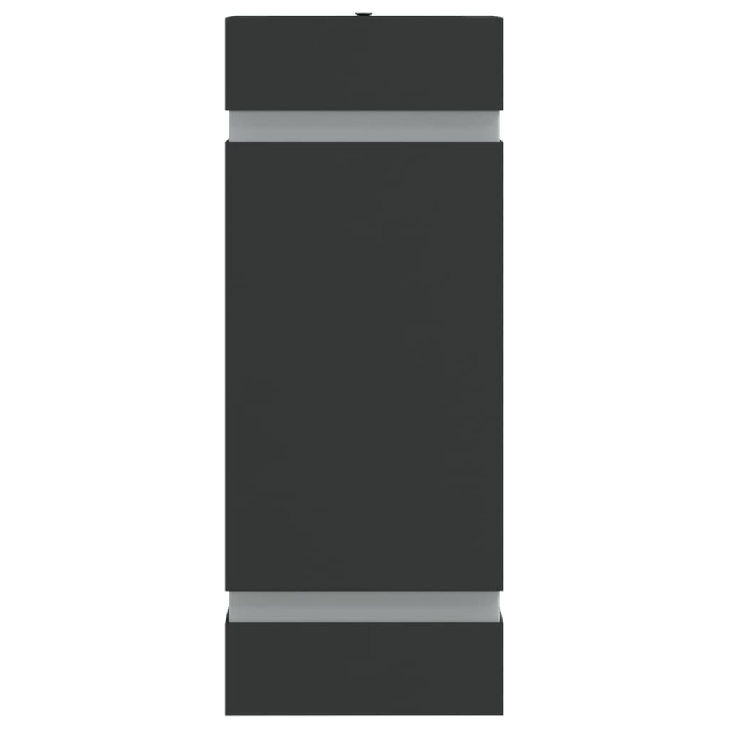 Vonkajšie Nástenné Svetlá 2 Ks Čierne Nehrdzavejúca Oceľ Čierna