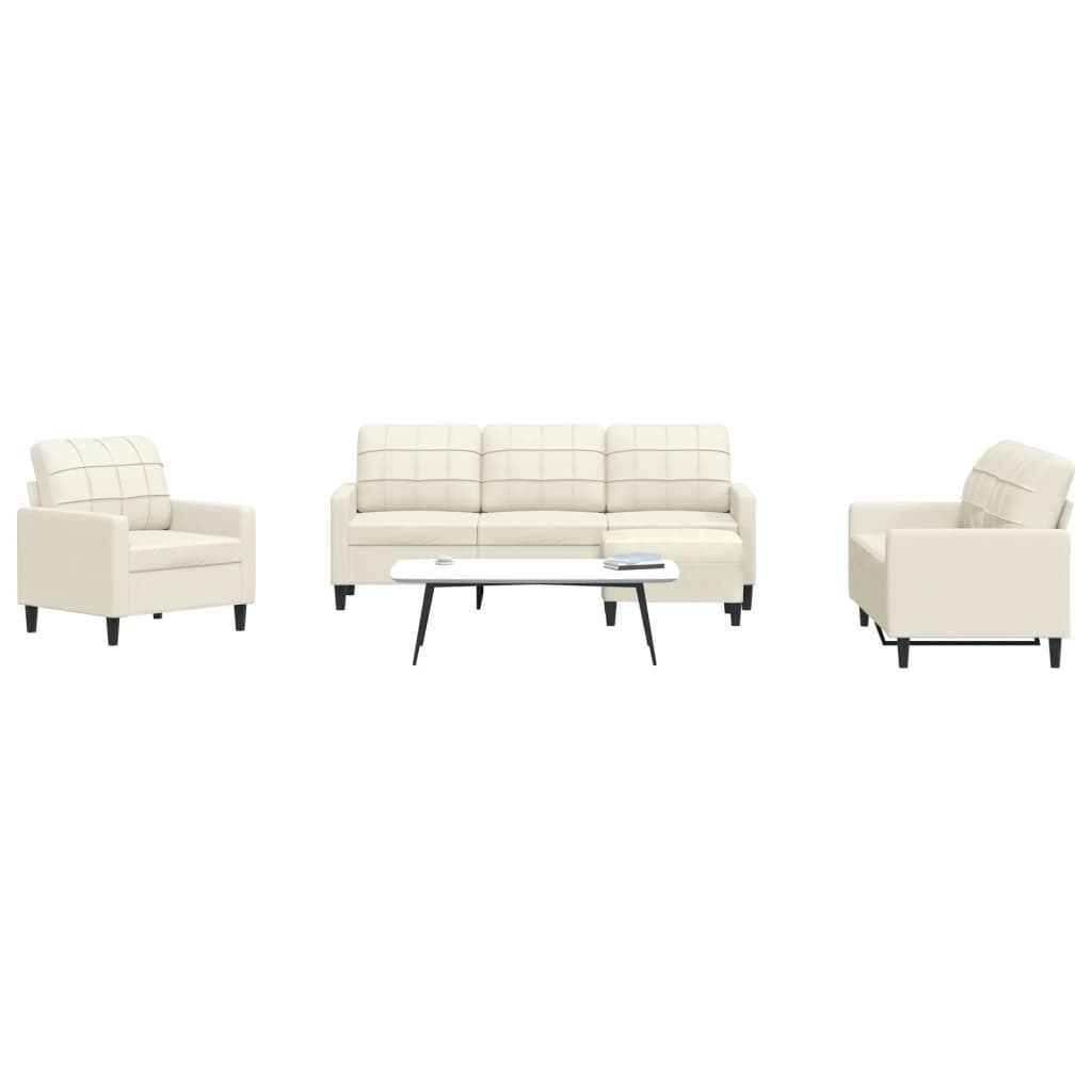 3-Dielna Sedacia Súprava S Vankúšmi Tmavosivá Zamat