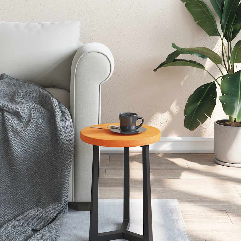 Stolová Doska Ø30X2,5 Cm Masívna Borovica