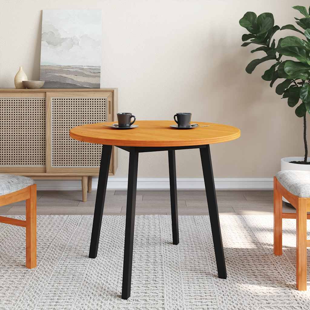 Stolová Doska Ø30X2,5 Cm Masívna Borovica