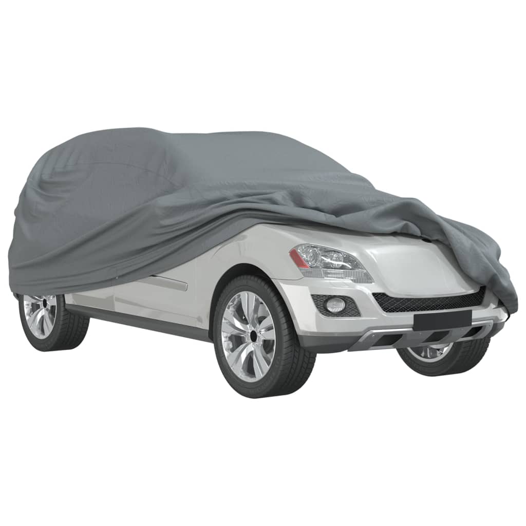 Plachta na auto pre SUV plná sivá M netkaná textília