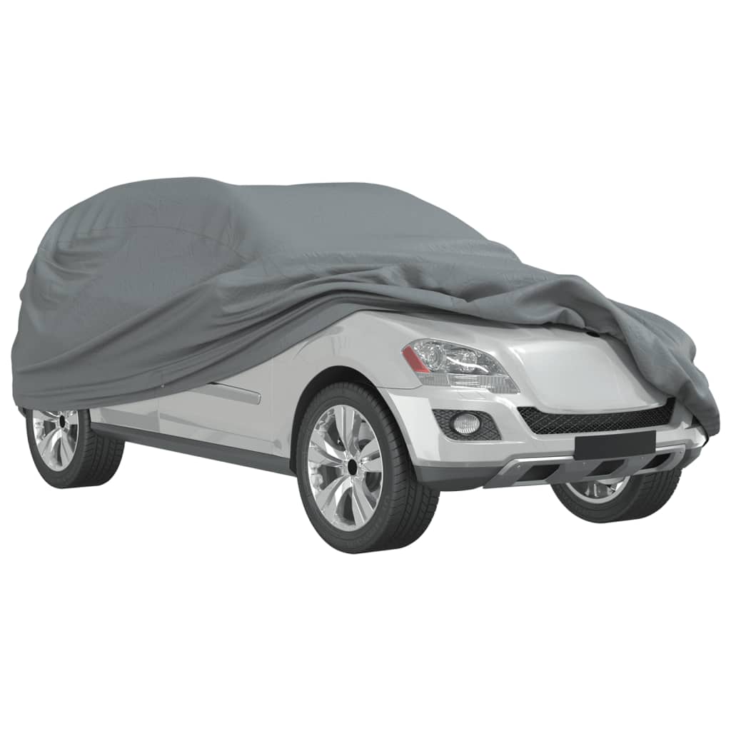 Plachta na auto pre SUV plná sivá L netkaná textília