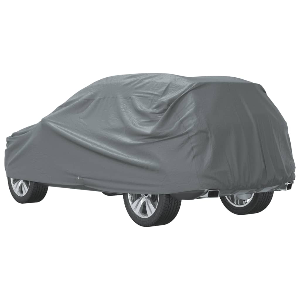 Plachta na auto pre SUV plná sivá XL netkaná textília