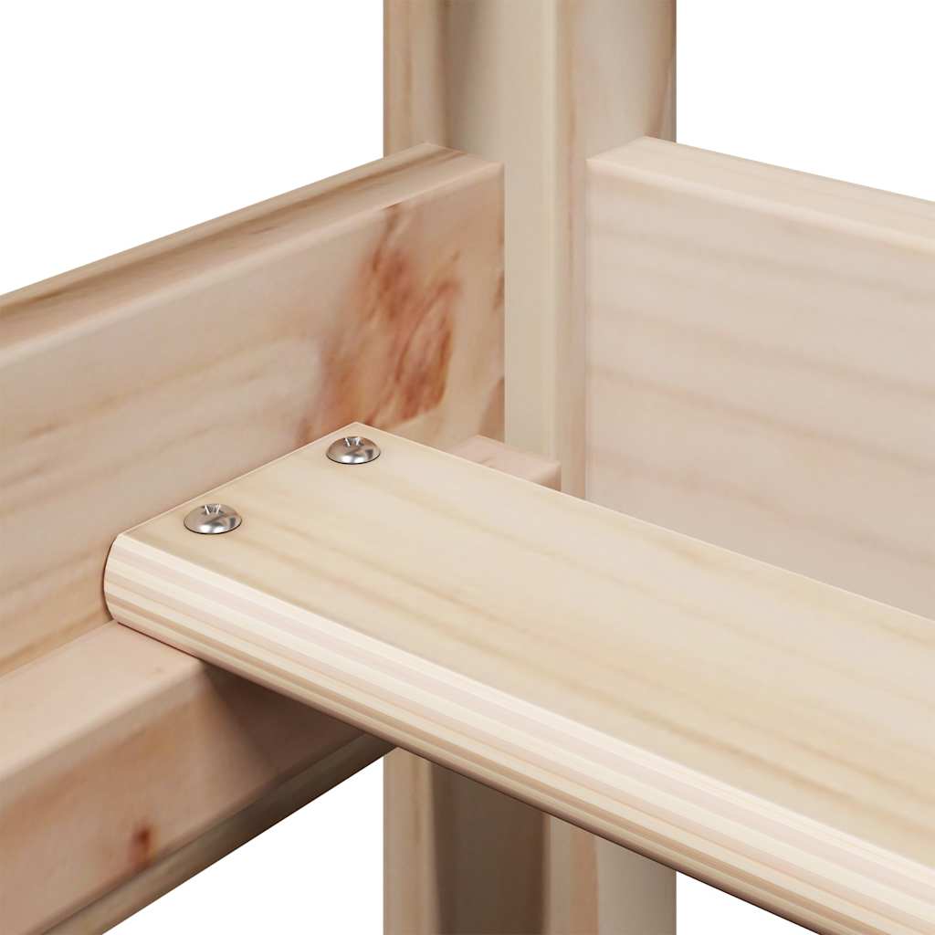 Denná Posteľ So Strieškou Borovicový Masív