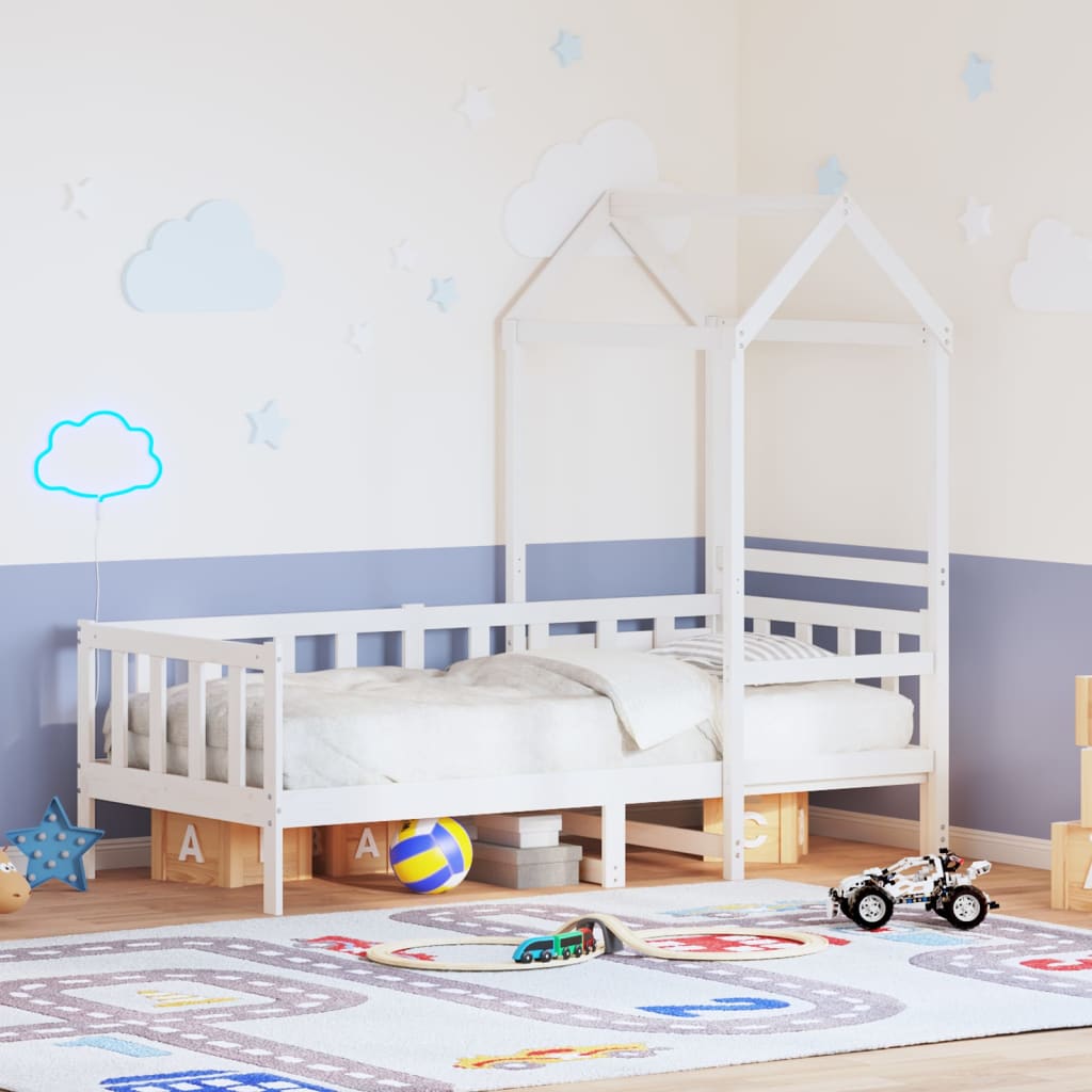 Denná Posteľ So Strieškou Borovicový Masív