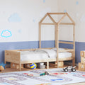 Denná Posteľ So Strieškou Borovicový Masív