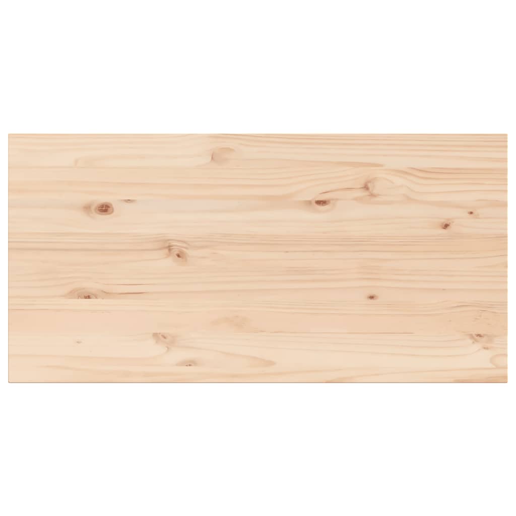 Stolové dosky 4 ks 100x50x2,5 cm obdĺžnikové masívna borovica