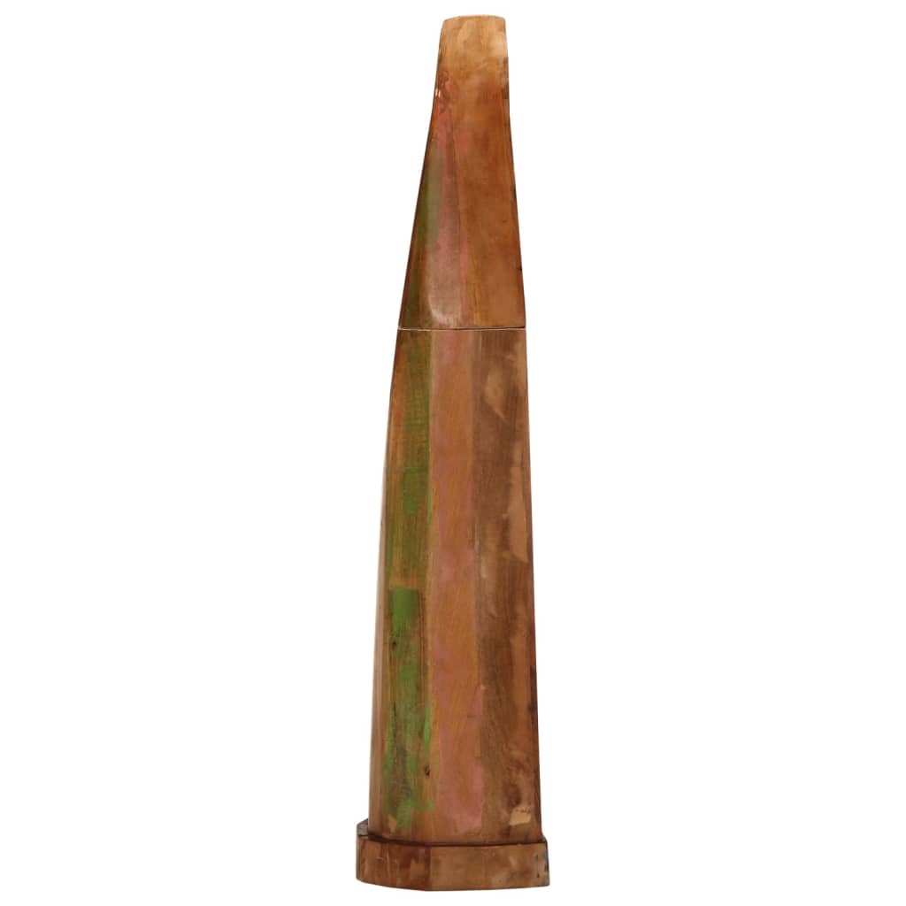 Skrinka V Tvare Lode Recyklovaný Masív