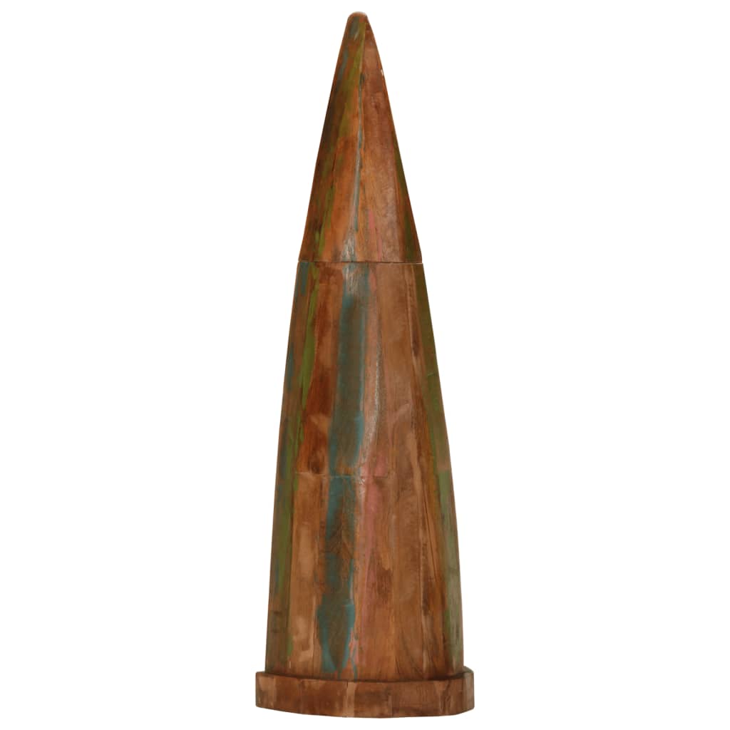 Skrinka V Tvare Lode Recyklovaný Masív