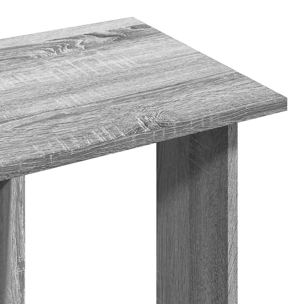 Šatník s kolieskami sivý sonoma 102x38x110 cm kompozitné drevo