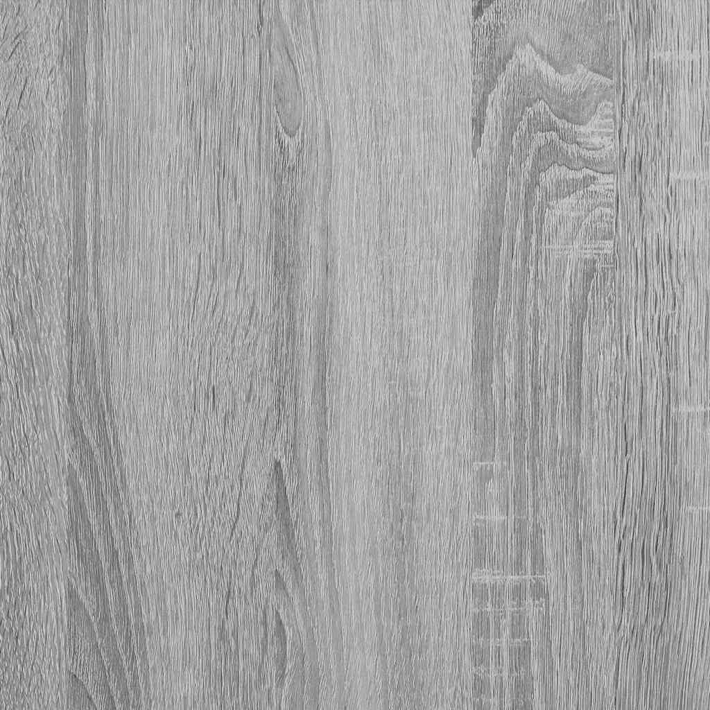 Šatník s kolieskami sivý sonoma 102x38x110 cm kompozitné drevo