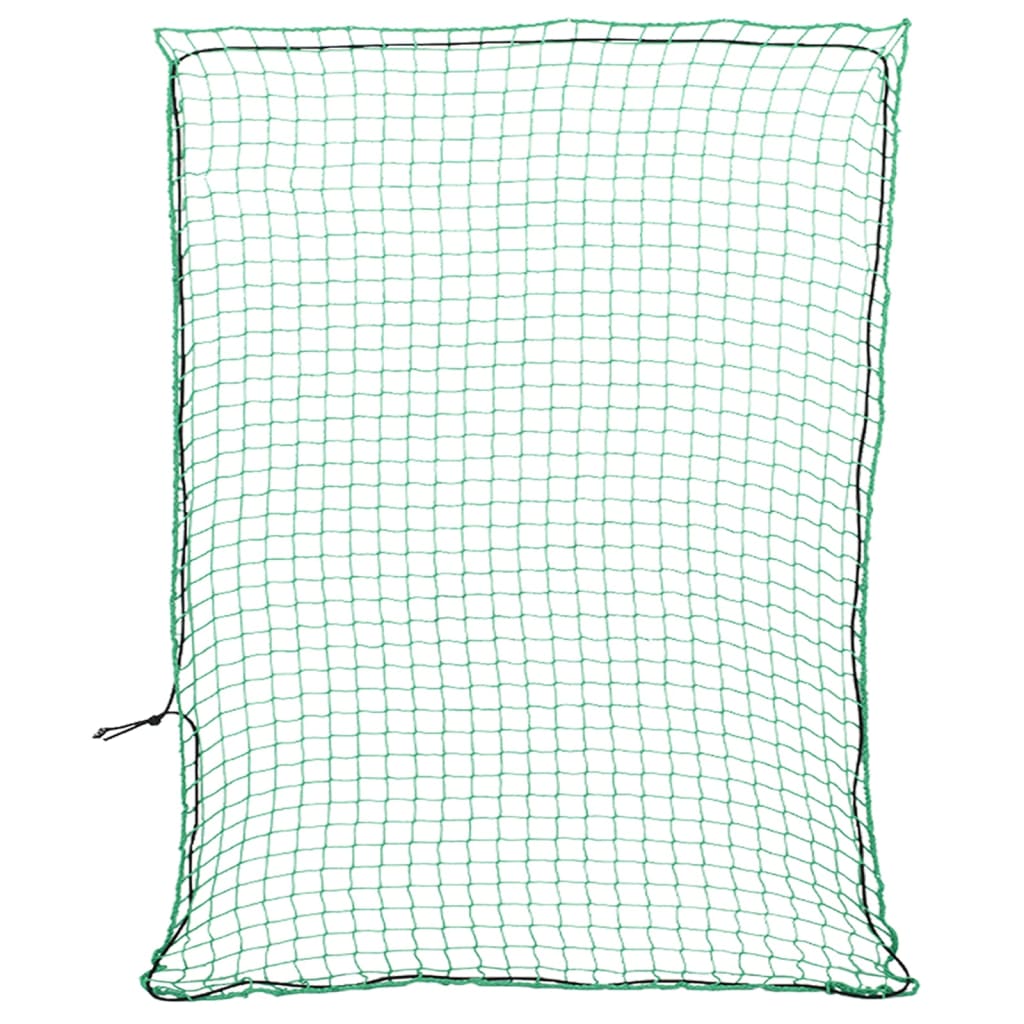 Sieť na prívesný vozík s elastickým lanom, zelená 3x2,5 m, PP