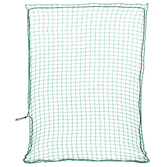 Sieť na prívesný vozík s elastickým lanom, zelená 3x2,5 m, PP