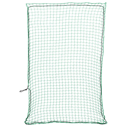 Sieť na prívesný vozík s elastickým lanom, zelená 3,5x2,5 m, PP