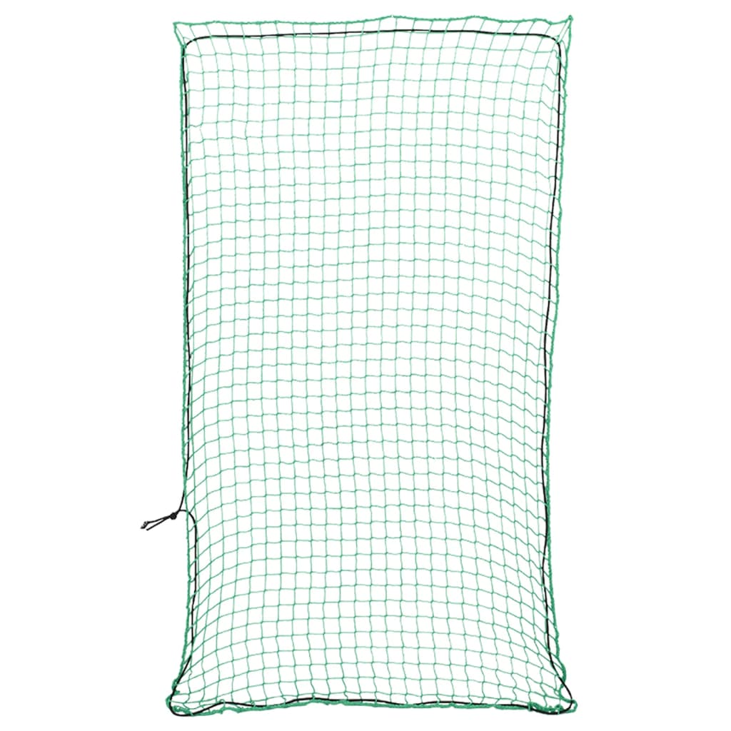 Sieť na prívesný vozík s elastickým lanom, zelená 4,5x2,5 m, PP