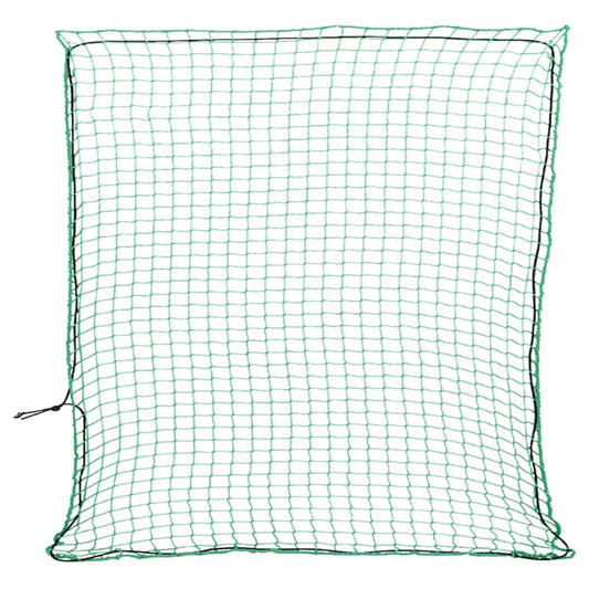 Sieť na prívesný vozík s elastickým lanom, zelená 3x3 m, PP