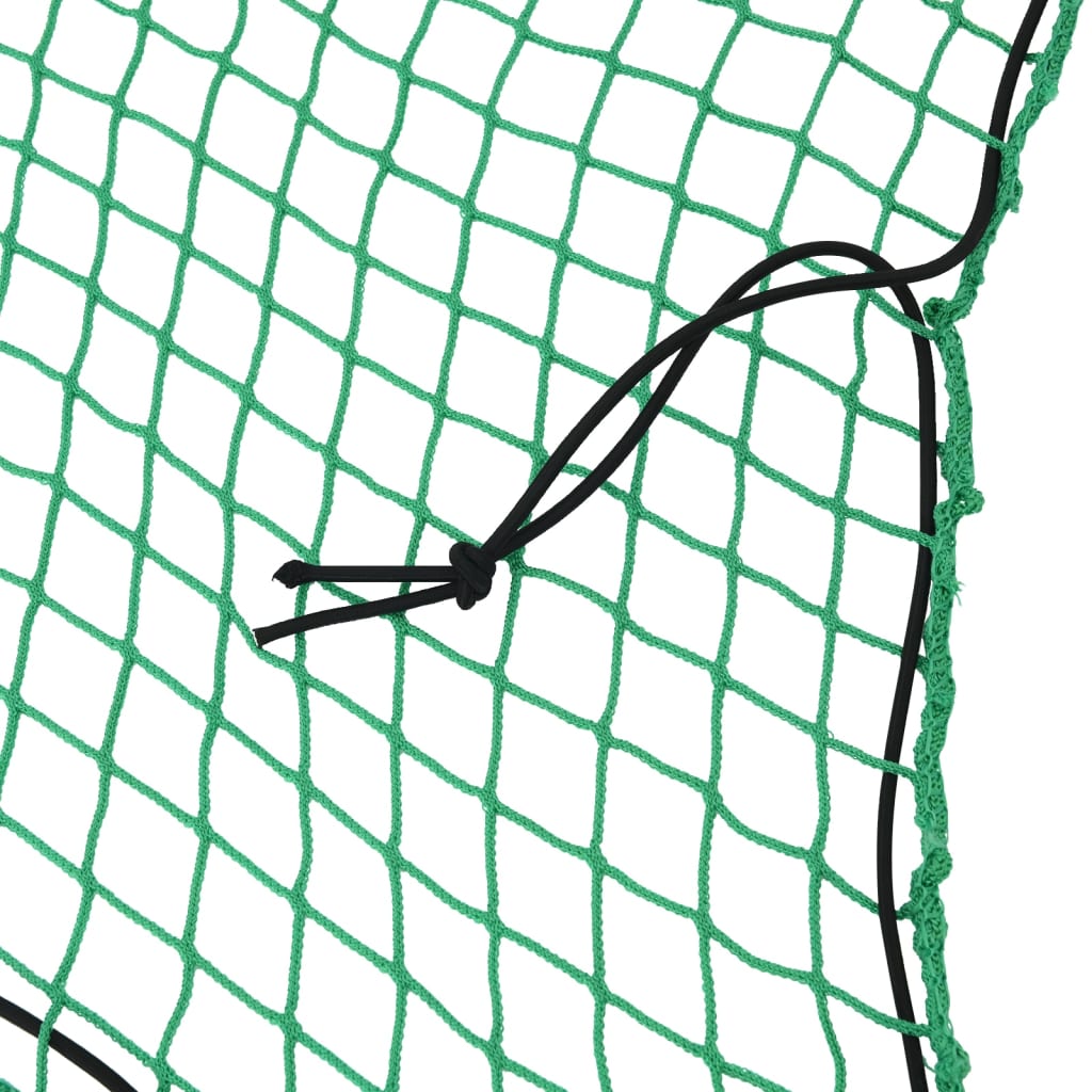 Sieť na prívesný vozík s elastickým lanom, zelená 7x3,5 m, PP