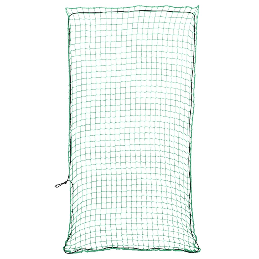 Sieť na prívesný vozík s elastickým lanom, zelená 8x3,5 m, PP