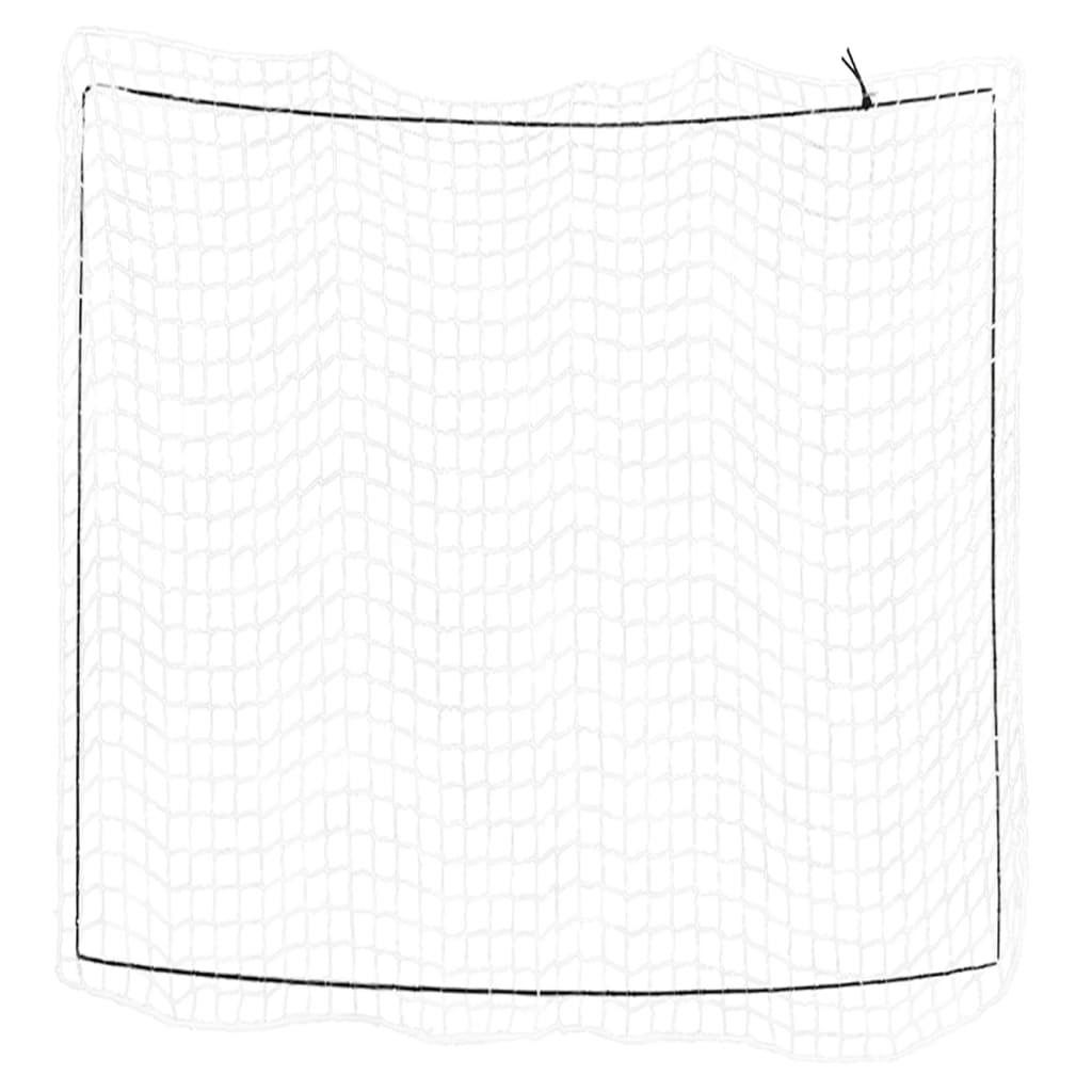 Sieť na prívesný vozík s elastickým lanom biela 3x3 m PP