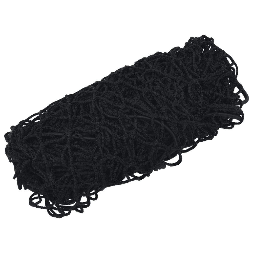 Sieť na prívesný vozík s elastickým lanom čierna 4,5x2,5 m PP