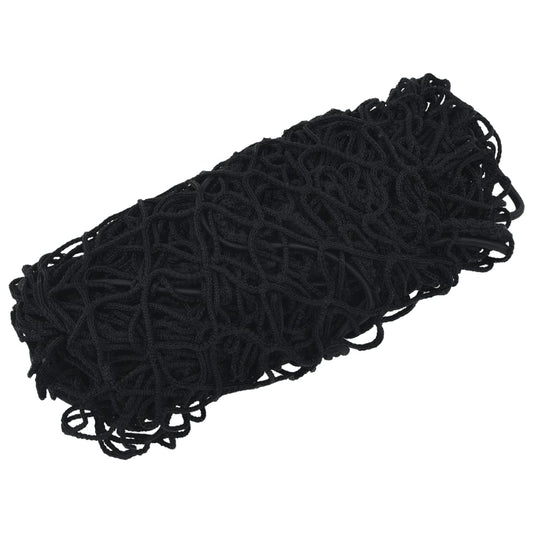 Sieť na prívesný vozík s elastickým lanom čierna 4,5x2,5 m PP