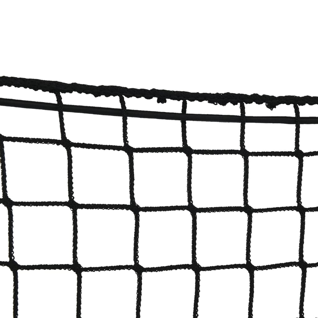 Sieť na prívesný vozík s elastickým lanom čierna 4,5x2,5 m PP