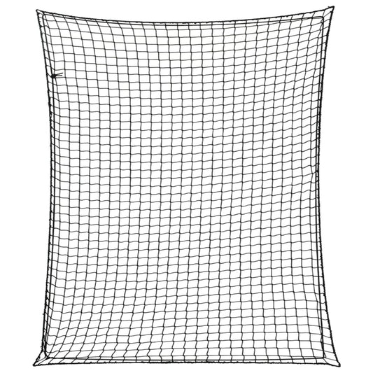 Sieť na prívesný vozík s elastickým lanom čierna 3,5x3 m PP