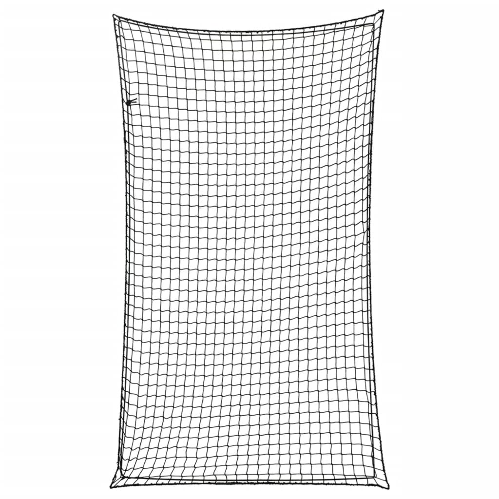 Sieť na prívesný vozík s elastickým lanom čierna 6x3,5 m PP