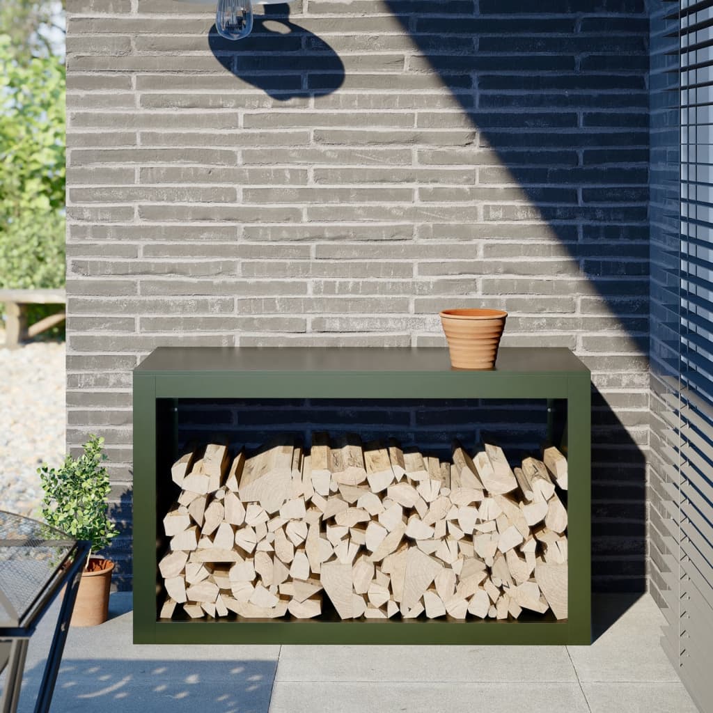 Regál Na Krbové Drevo , Nehrdzavejúca Oceľ