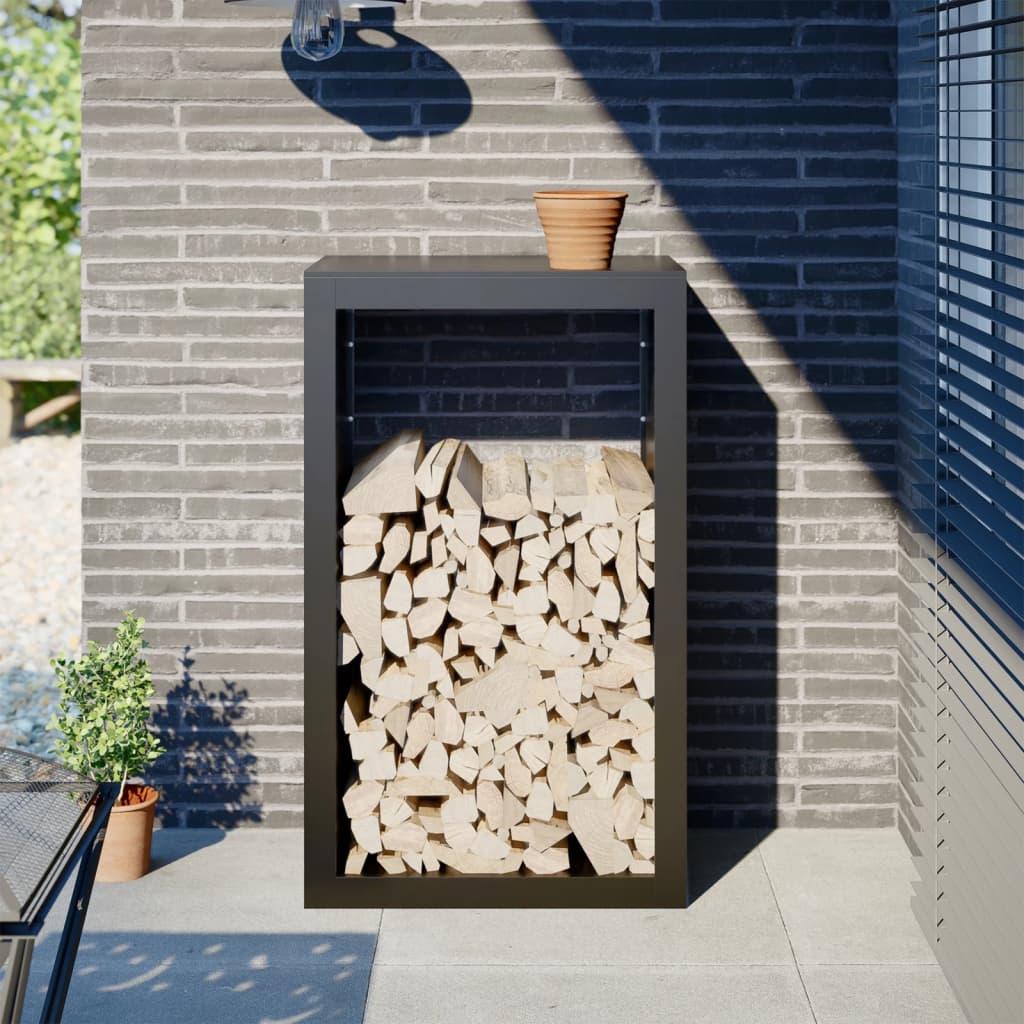 Regál Na Krbové Drevo , Nehrdzavejúca Oceľ