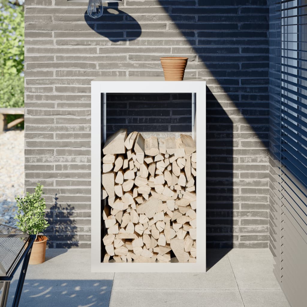 Regál Na Krbové Drevo , Nehrdzavejúca Oceľ