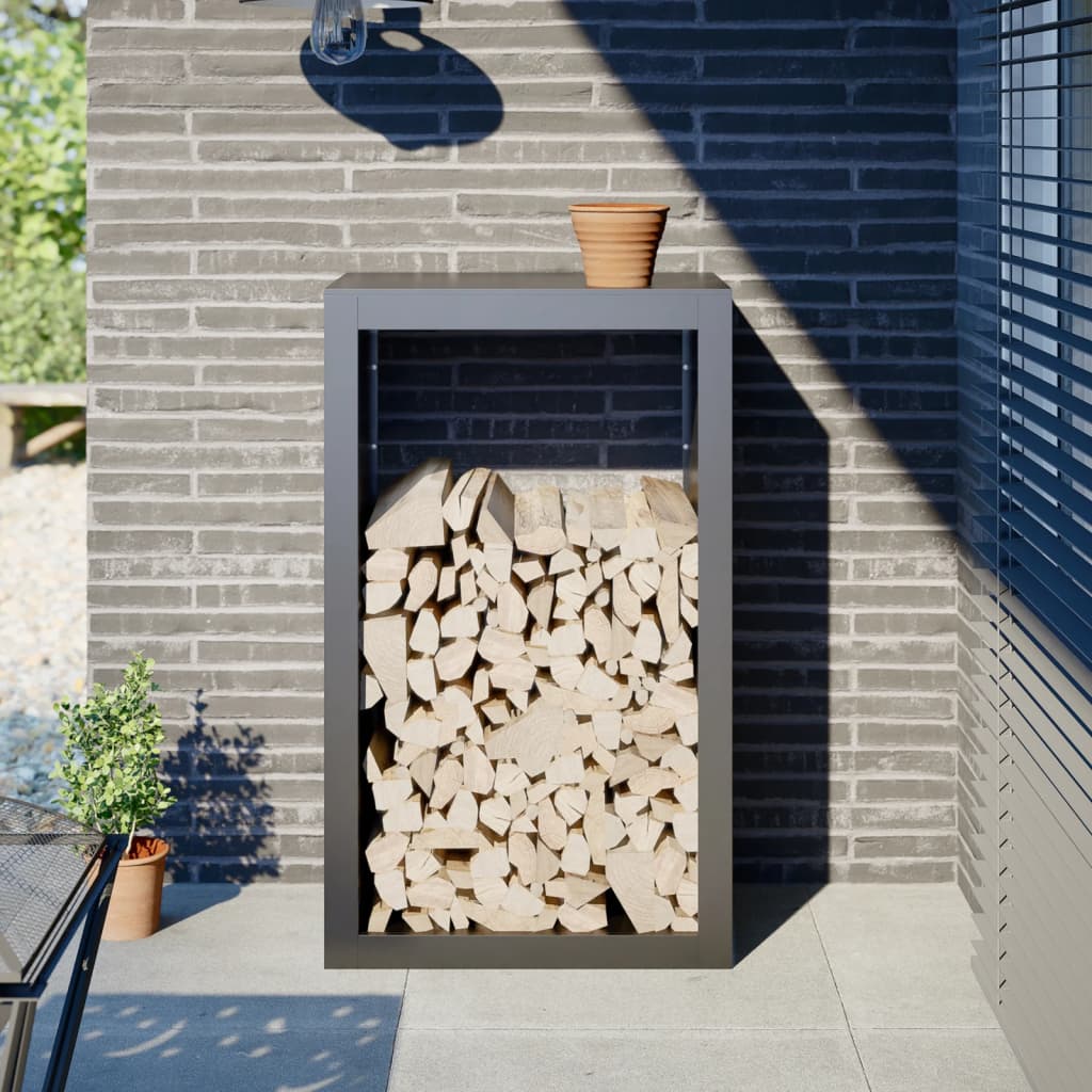 Regál Na Krbové Drevo , Nehrdzavejúca Oceľ