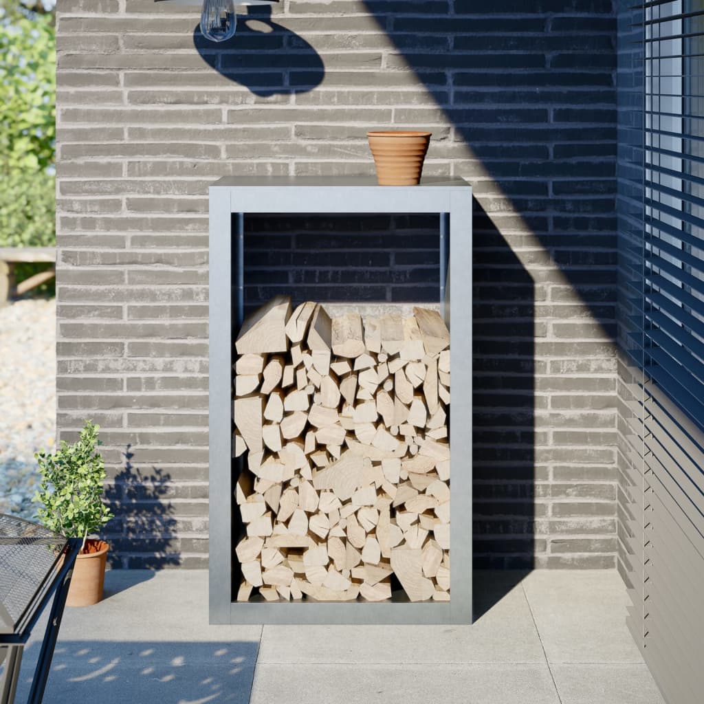 Regál Na Krbové Drevo , Nehrdzavejúca Oceľ