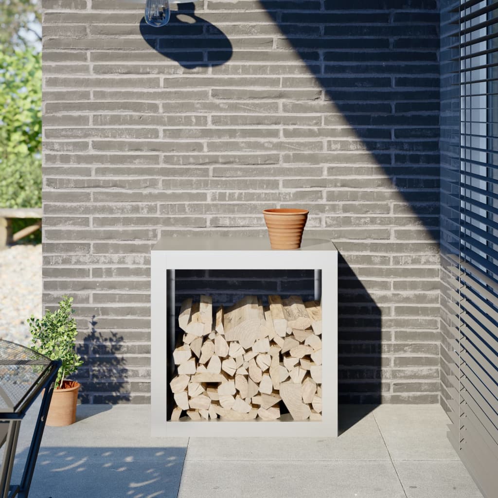 Regál Na Krbové Drevo , Nehrdzavejúca Oceľ