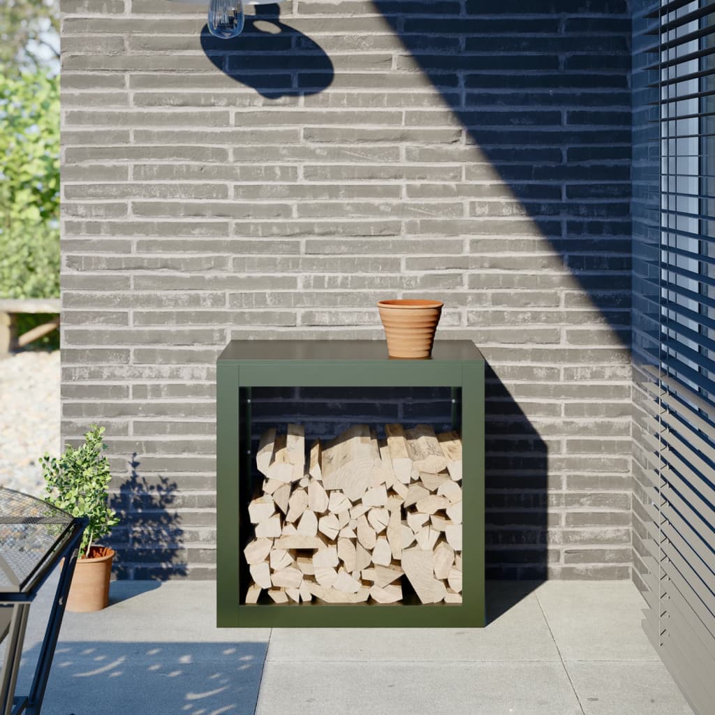 Regál Na Krbové Drevo , Nehrdzavejúca Oceľ