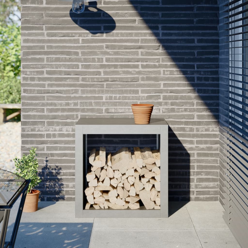 Regál Na Krbové Drevo , Nehrdzavejúca Oceľ