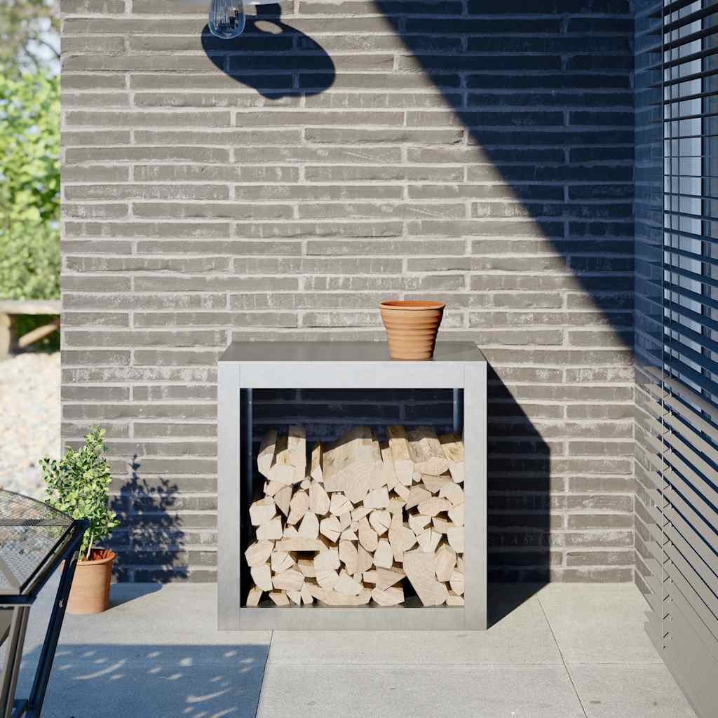 Regál Na Krbové Drevo , Nehrdzavejúca Oceľ