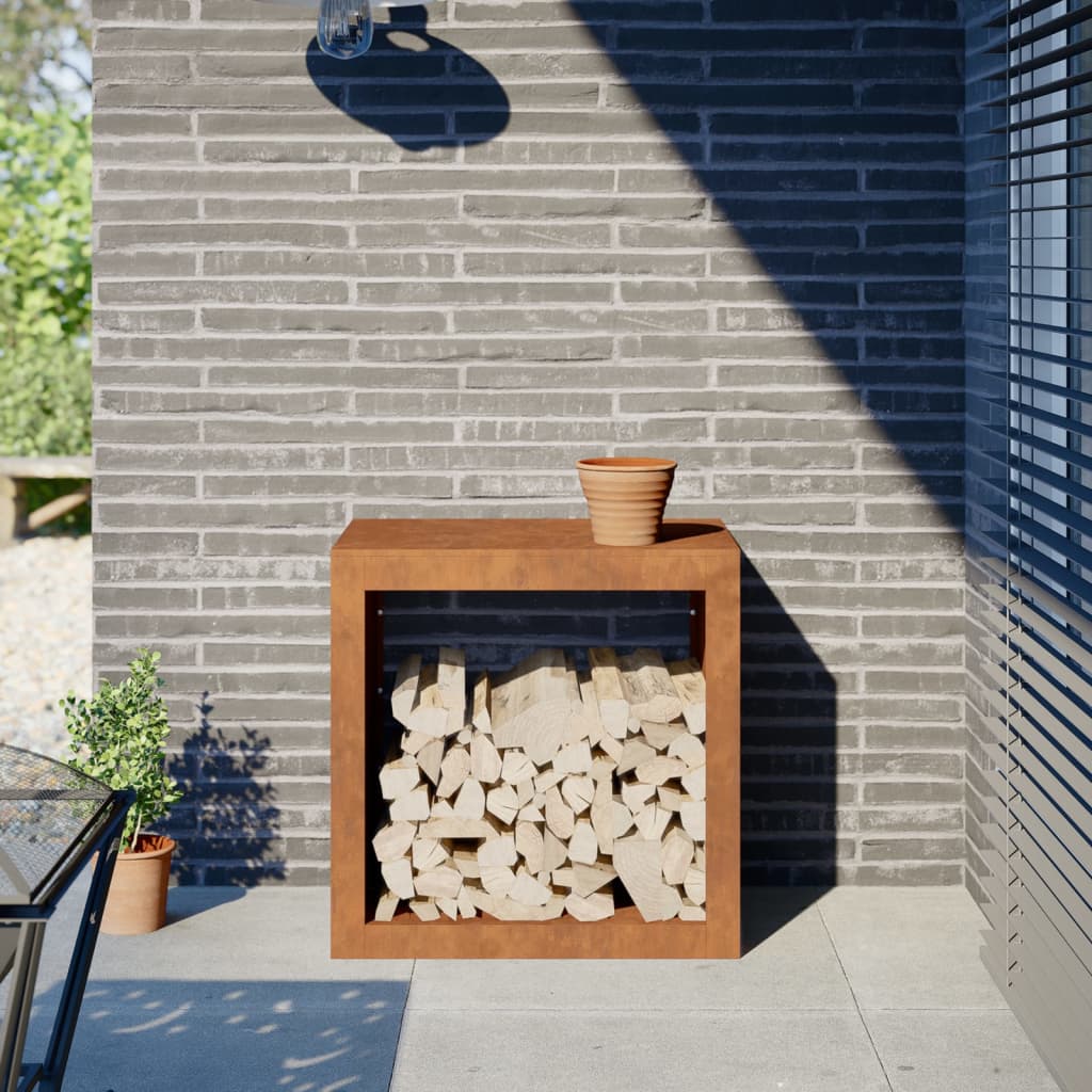 Regál Na Krbové Drevo , Nehrdzavejúca Oceľ