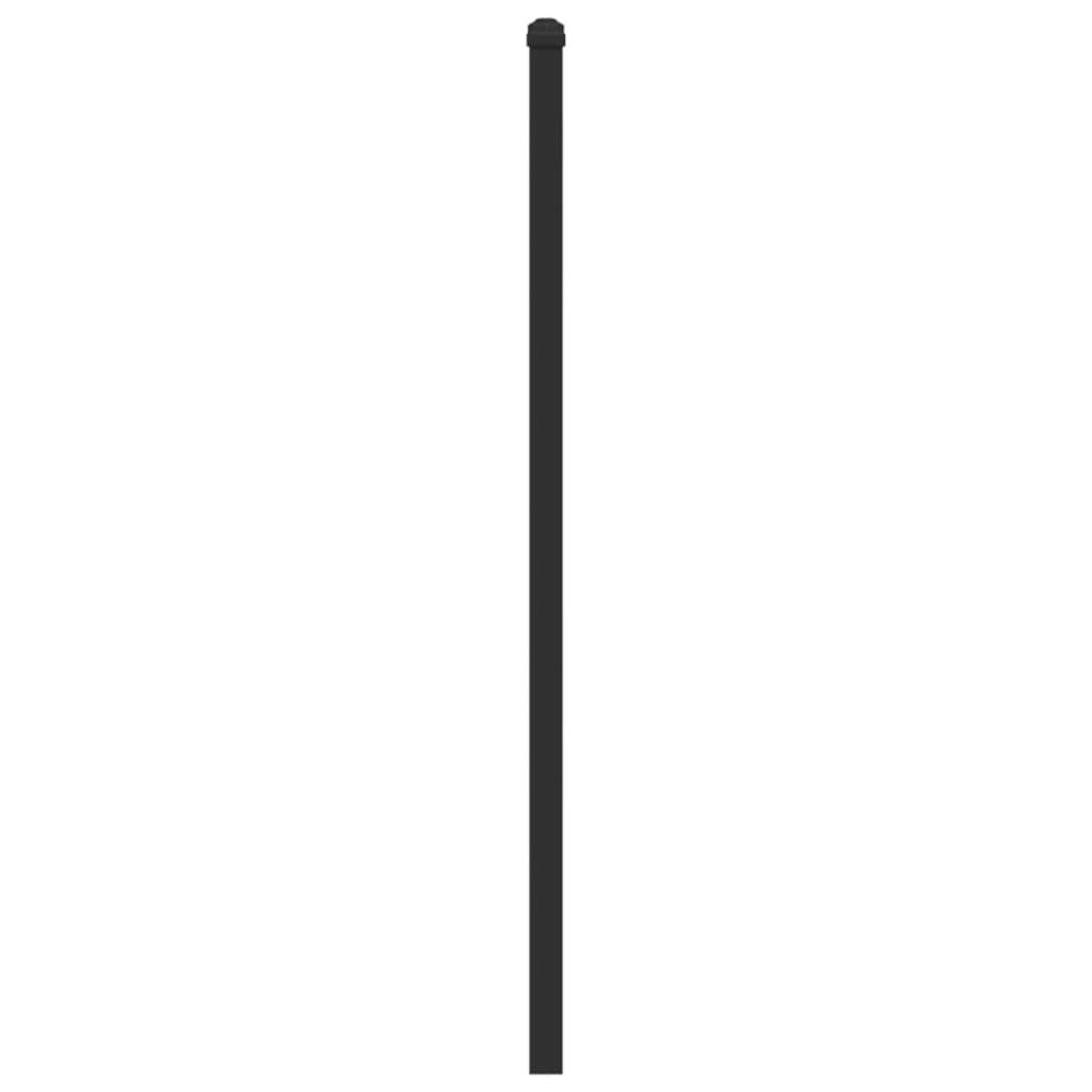 Čelo postele, dub sonoma 107 cm, kompozitné drevo a oceľ