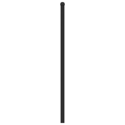 Čelo postele, dub sonoma 107 cm, kompozitné drevo a oceľ