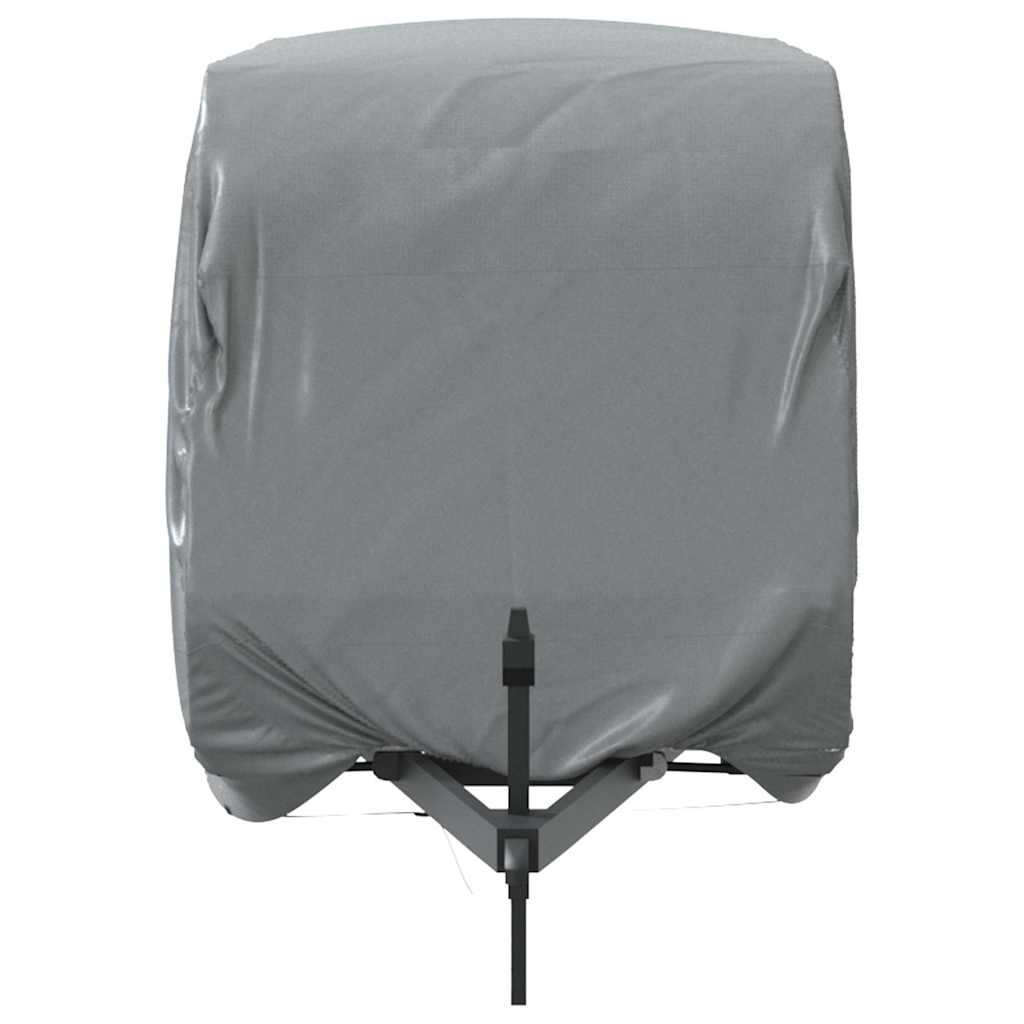 Poťah na karavan sivý 460x250x220 cm netkaná textília