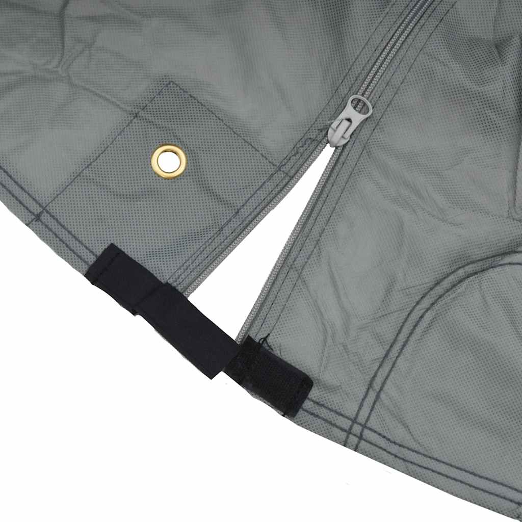 Poťah na karavan sivý 670x250x220 cm netkaná textília